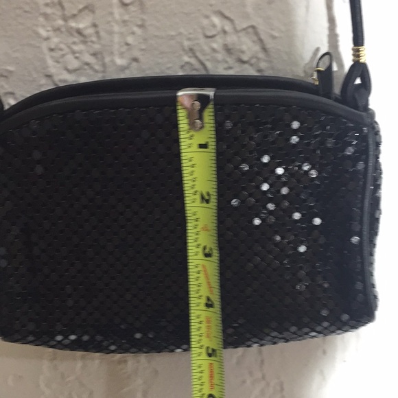 Whiting And Davis Small Bag With Leather Trim - Picture 9 of 11